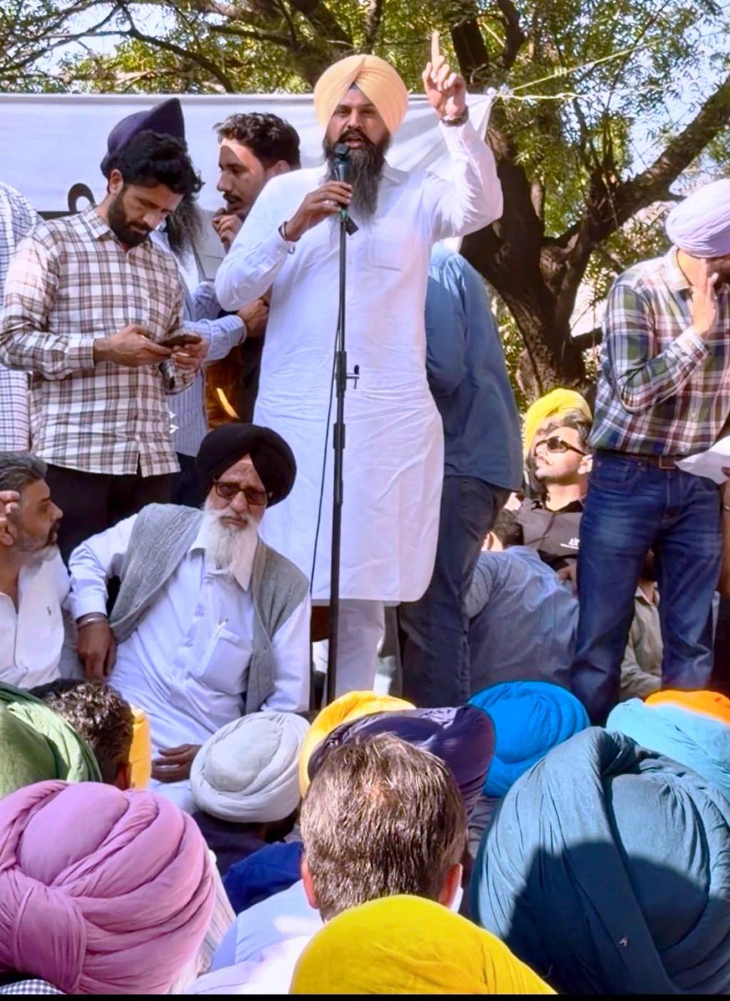 The BJP government at the center is bent on changing the history of Punjab and is hatching a nefarious conspiracy to take over Punjabs educational institutions  Ravinder Singh Khera